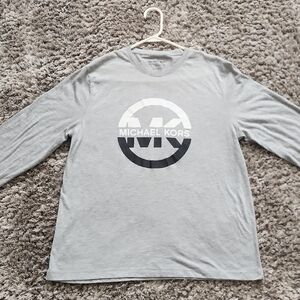 Michael Kors Gray Men's Shirt Size XL